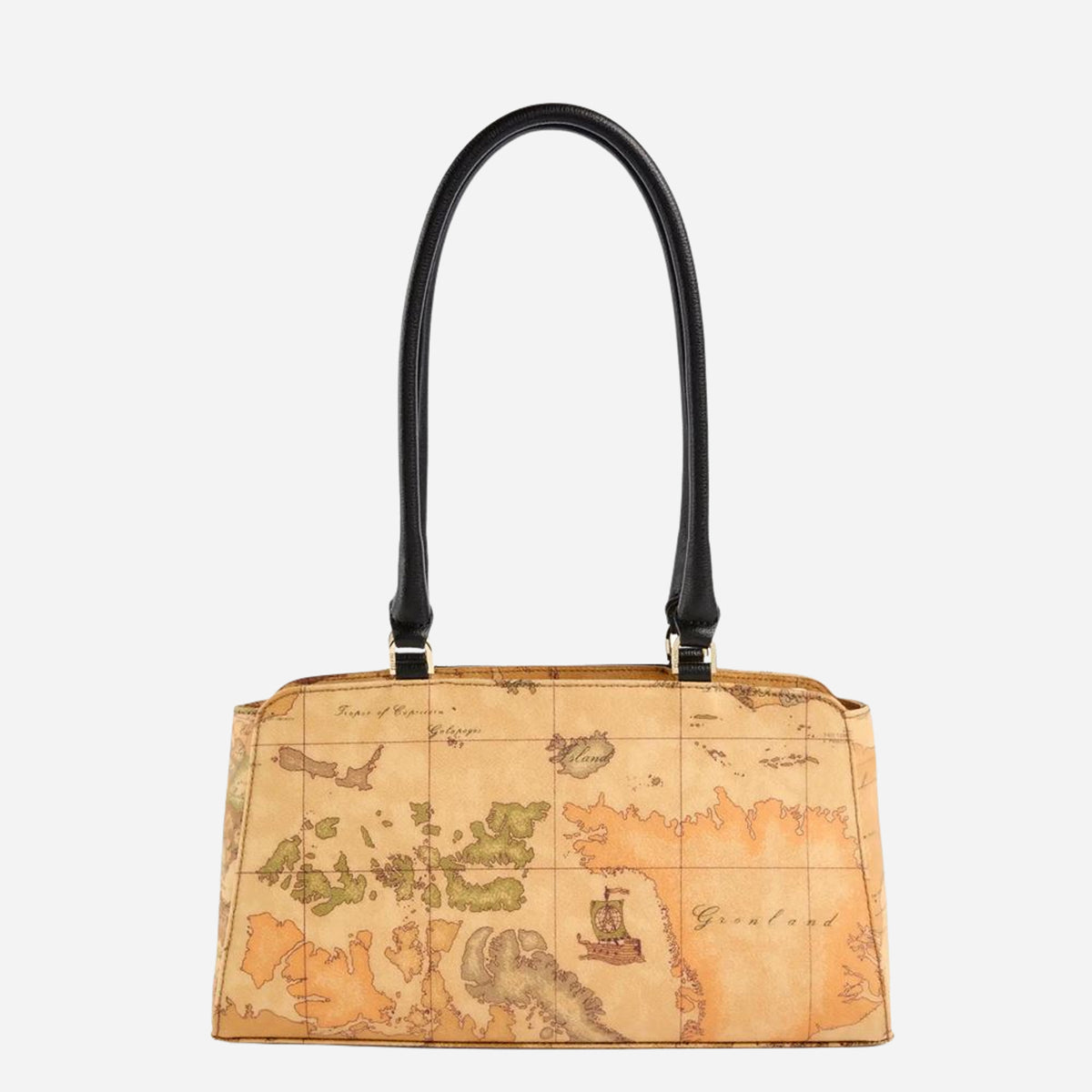 ALVIERO MARTINI Geo Saloon borsa sottospalla Nera Nero