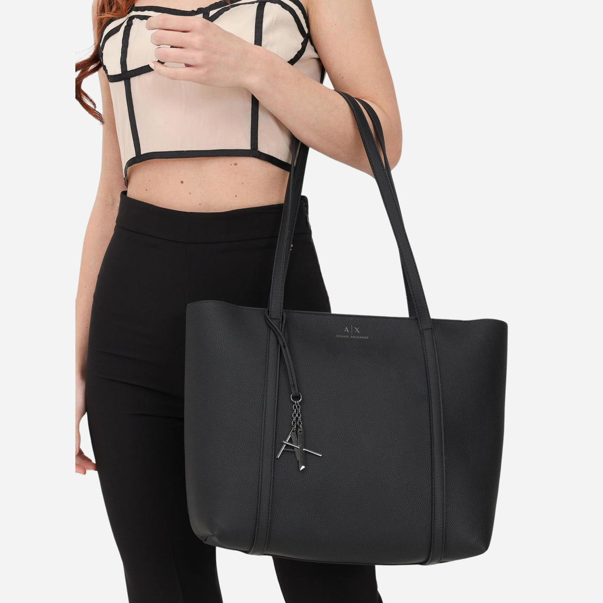 ARMANI EXCHANGE SILVYE Borsa shopper BLACK/LADY