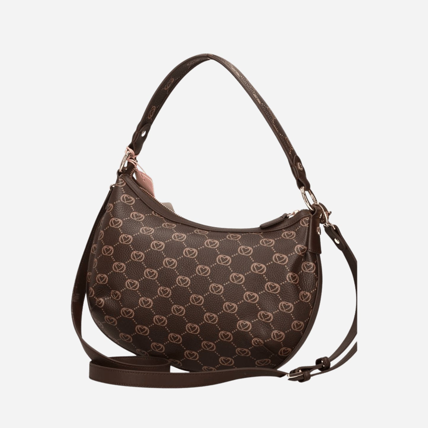 Braccialini BORSA BRACCIALINI MONOGRAM PELLE Marrone