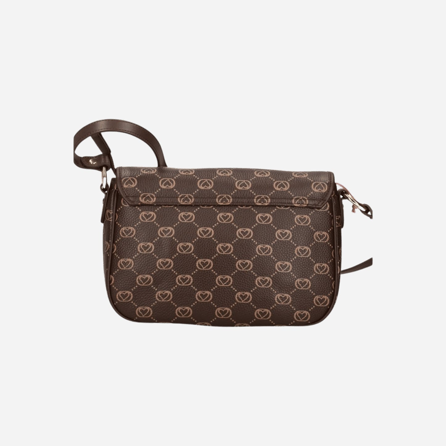 Braccialini BORSA BRACCIALINI MONOGRAM PELLE Marrone