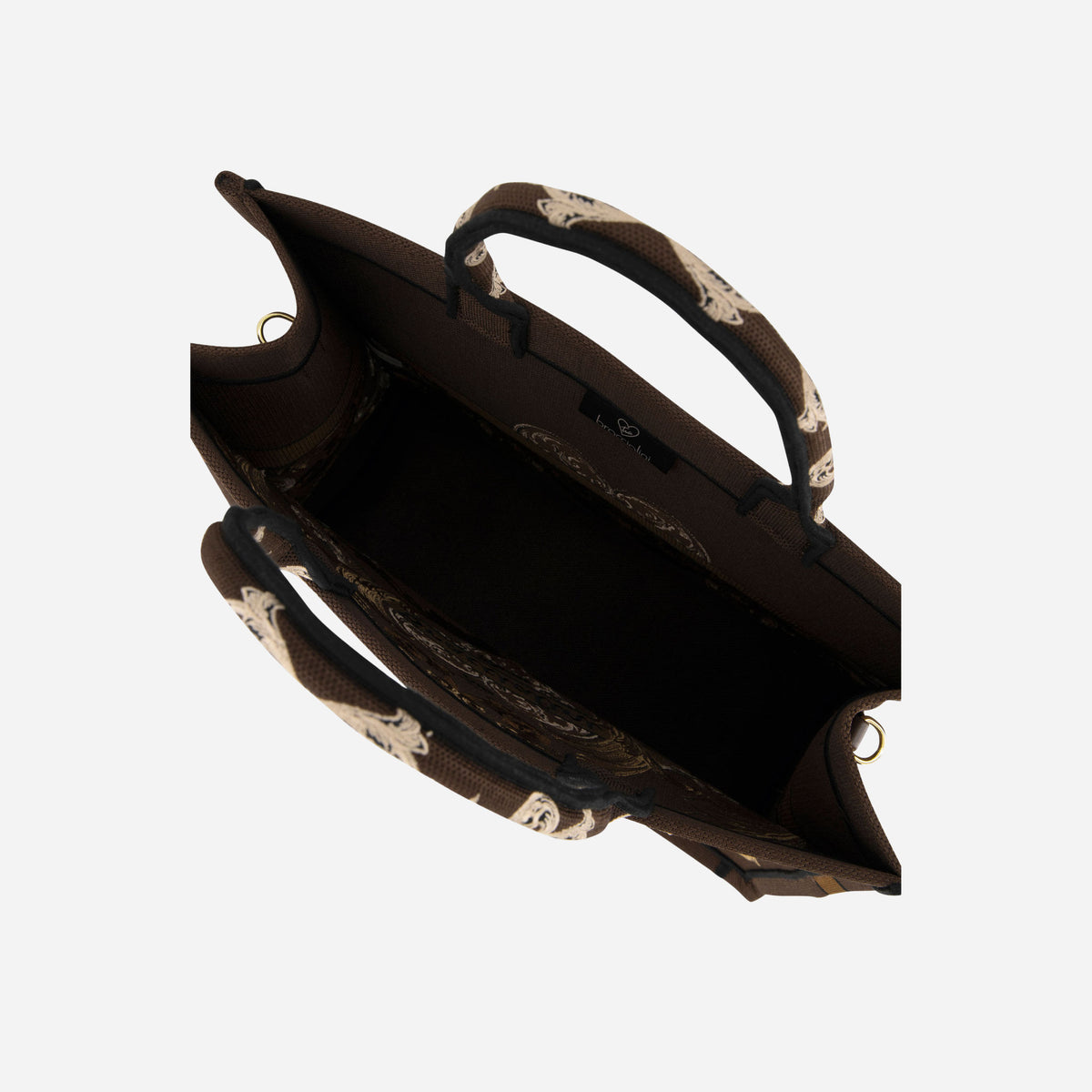 Braccialini BORSA BRACCIALINI QUEEN CHOCO RAMAGE