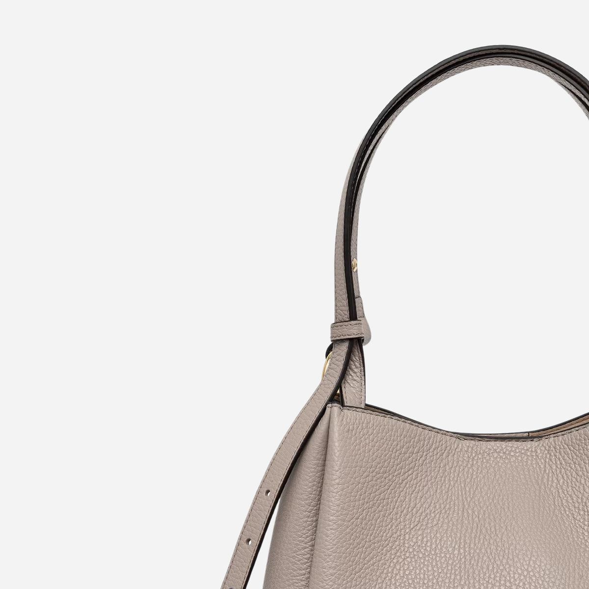 FURLA Nuvola M Tote borsa a spalla in pelle CACHEMIRE GRAY