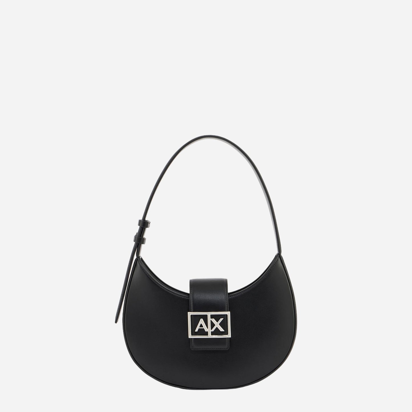 LIU JO BORSA SATCHEL MEDIA Nero/brass gold
