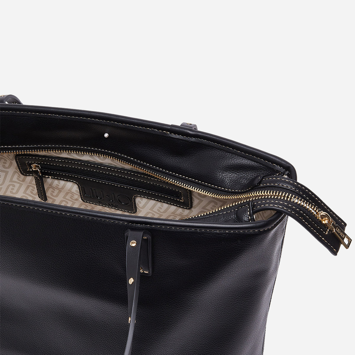 LIU JO BORSA TOTE MEDIA BLACK