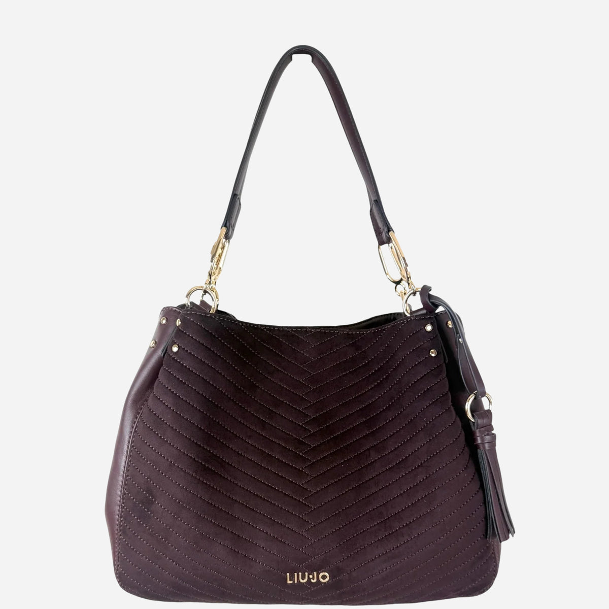 LIU JO CIRRY Borsa media a spalla Red aubergine