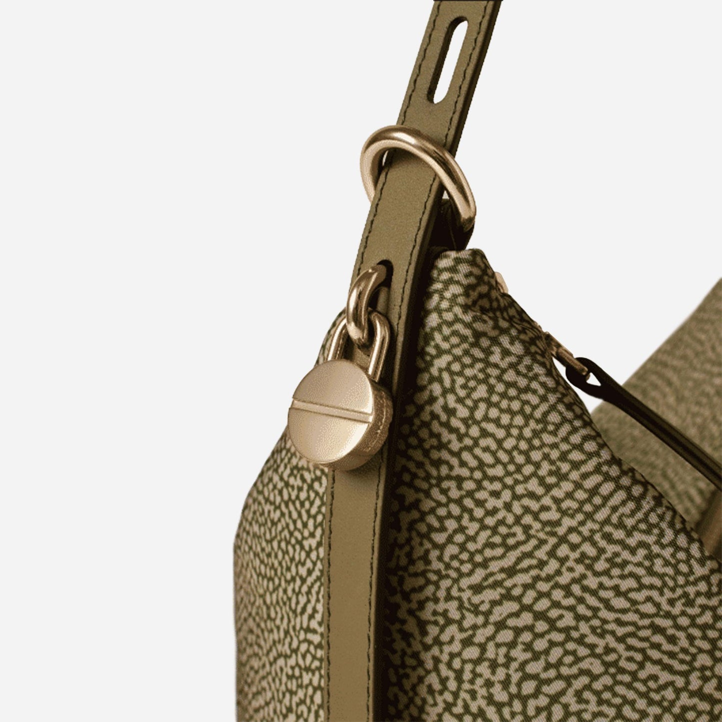 borbonese PRIVE SECCHIELLO MEDIUM Olive