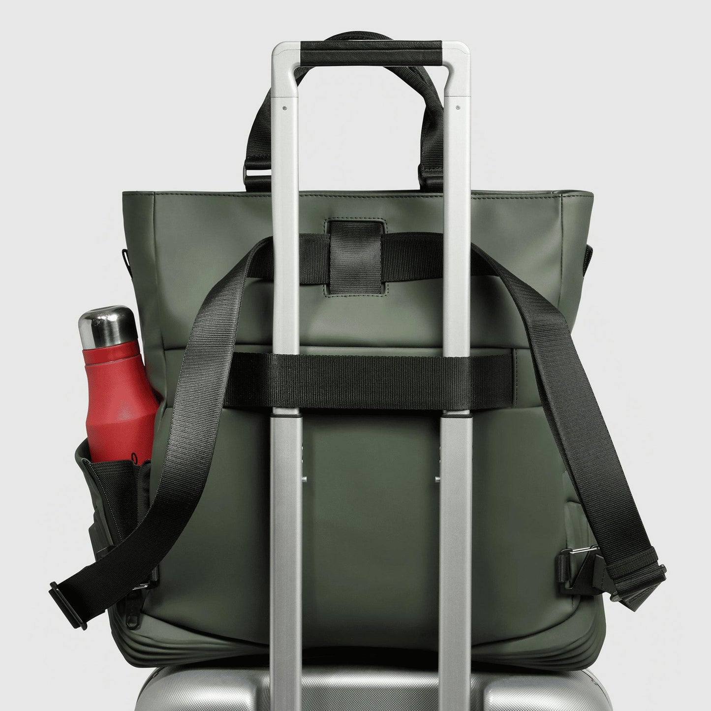 PIQUADRO Tote bag in tessuto Verde