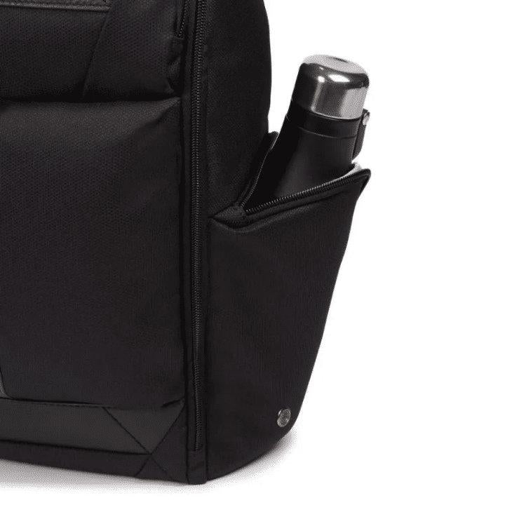 PIQUADRO Zaino porta PC e porta iPad® in tessuto riciclato Nero