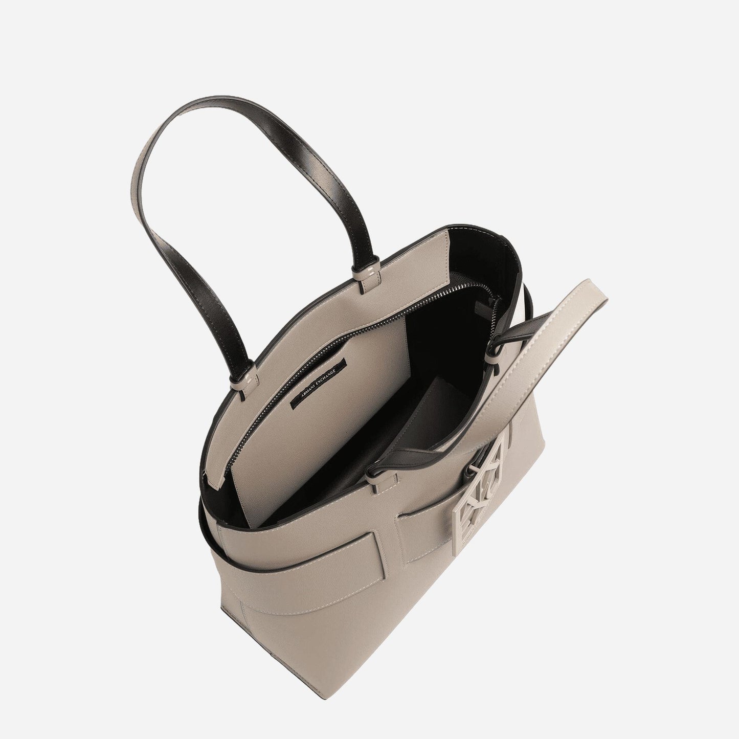 ARMANI EXCHANGE Shopping Bag SAND