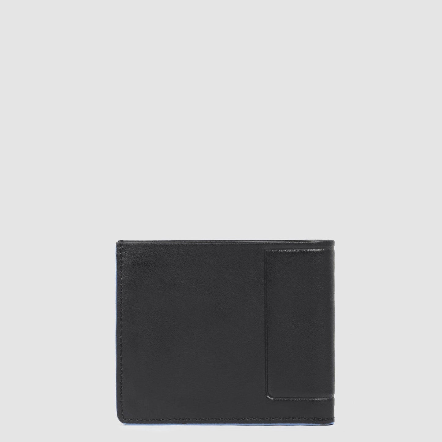 PIQUADRO Portafoglio uomo in pelle con porta monete Nero