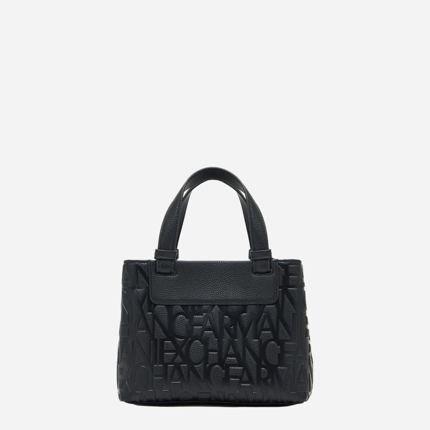 ARMANI EXCHANGE Shopping logo all over BLACK