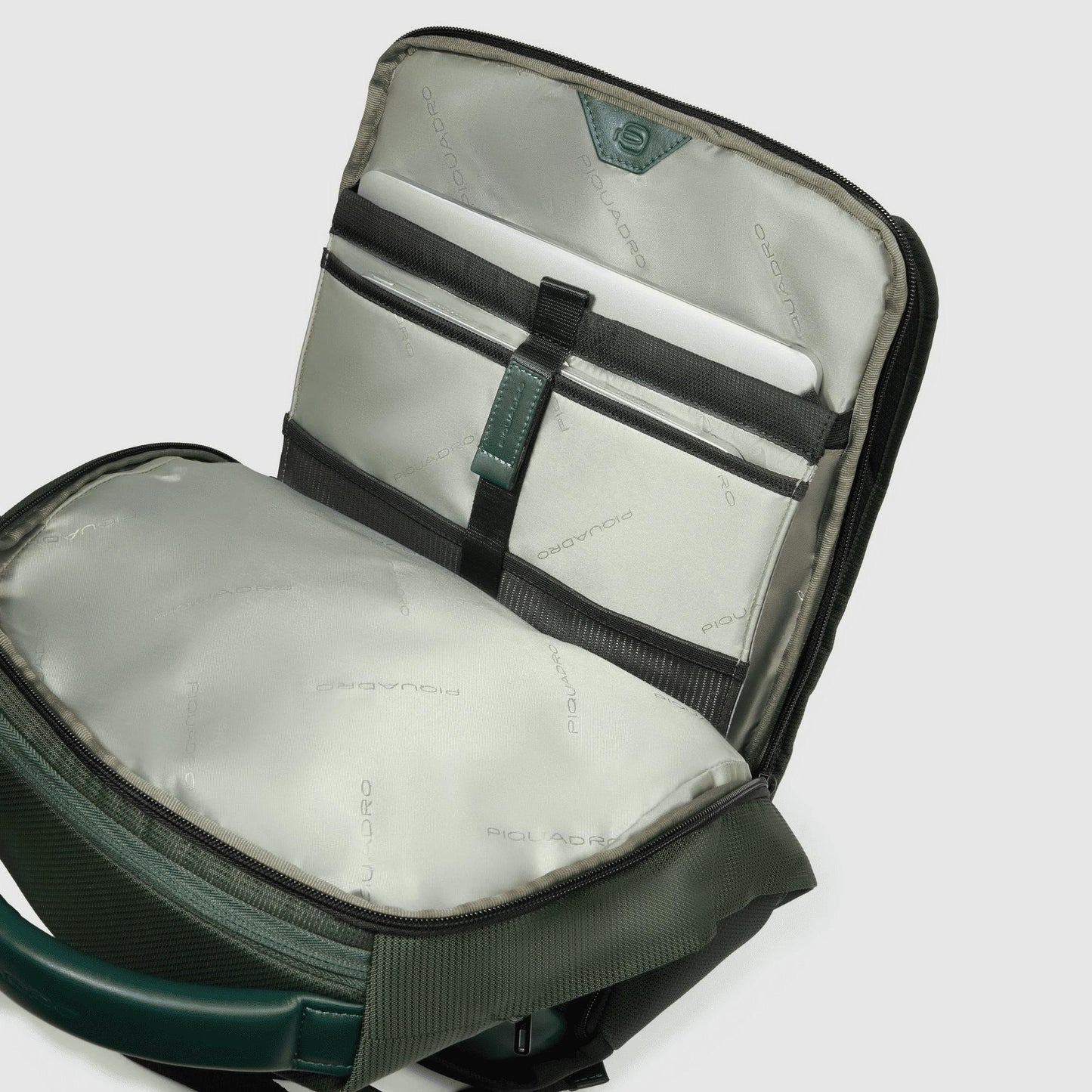PIQUADRO Zaino porta PC 15,6' Verde