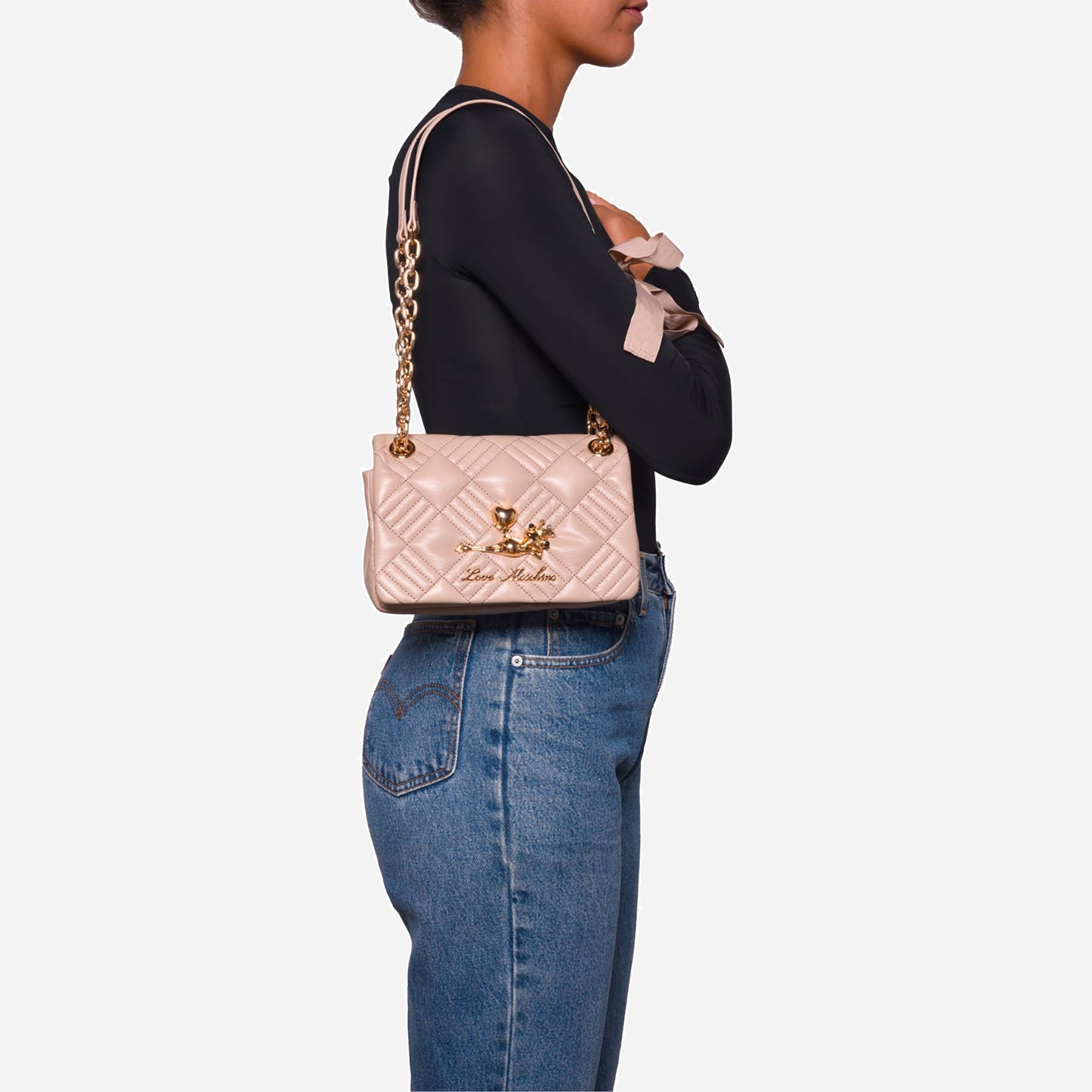 Love Moschino Moschino borsa a tracolla TAUPE