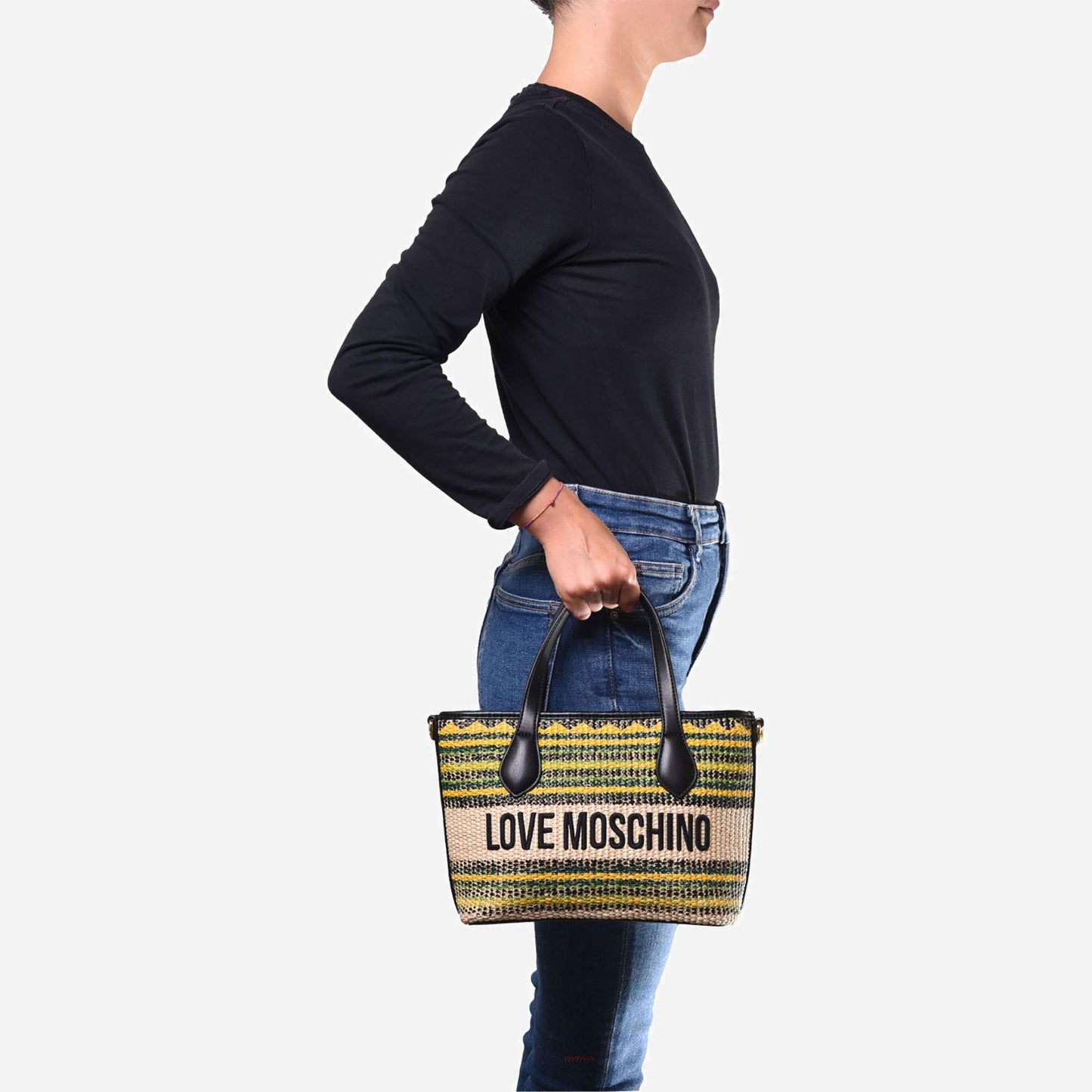 Love Moschino Moschino borsa a mano MULTICOLOR/NERO