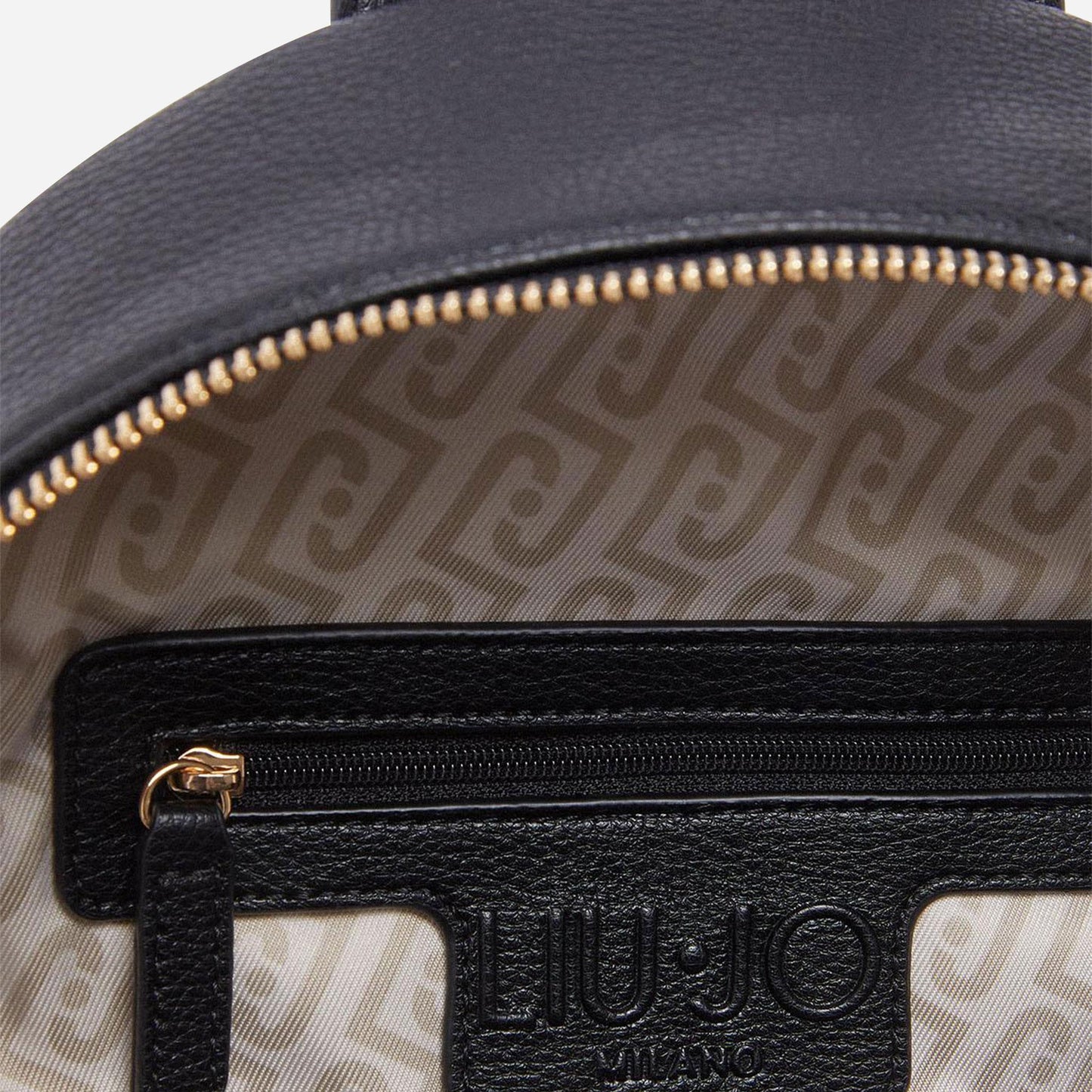 LIU JO Zaino medio con charm BLACK