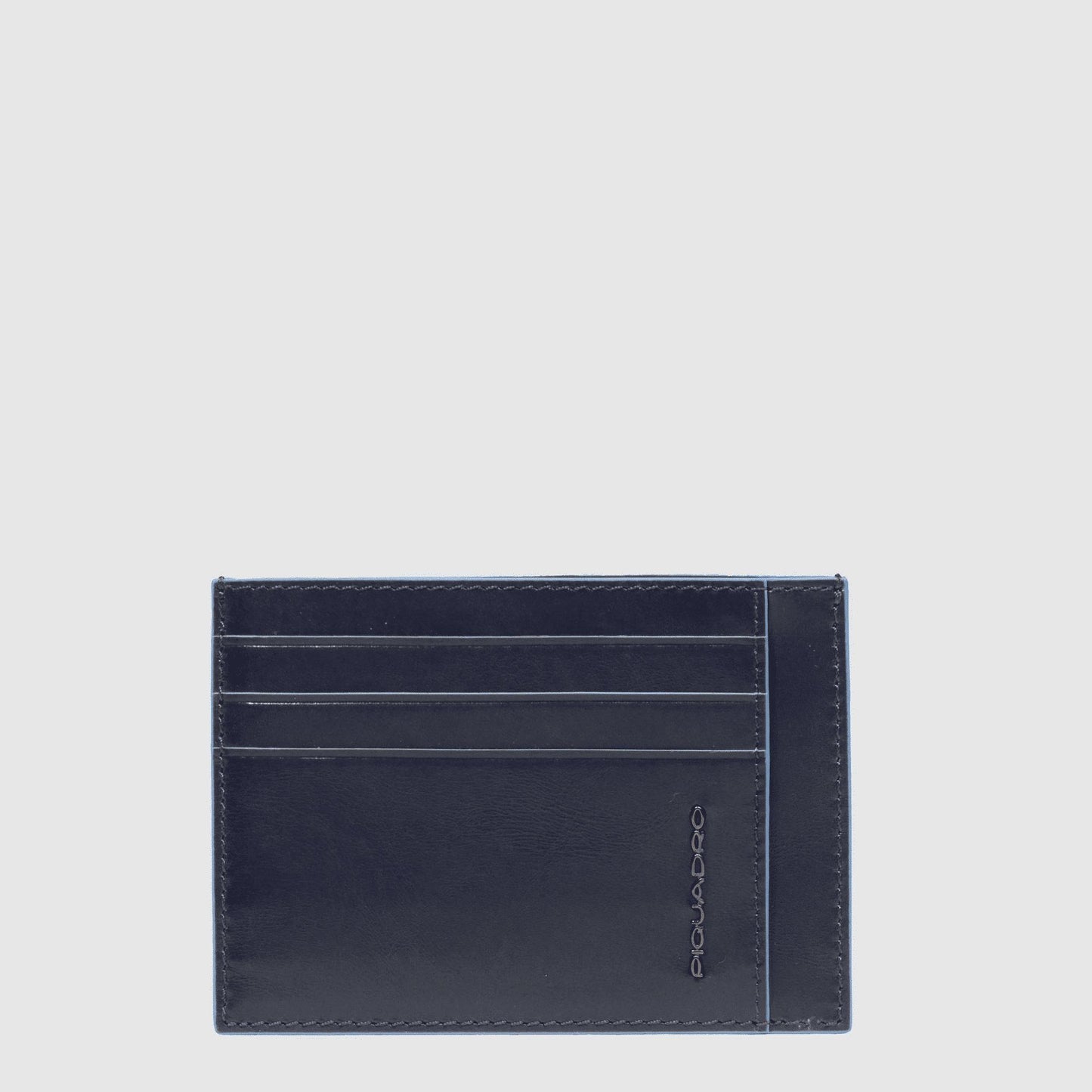 PIQUADRO Bustina porta carte di credito tascabile BLU2
