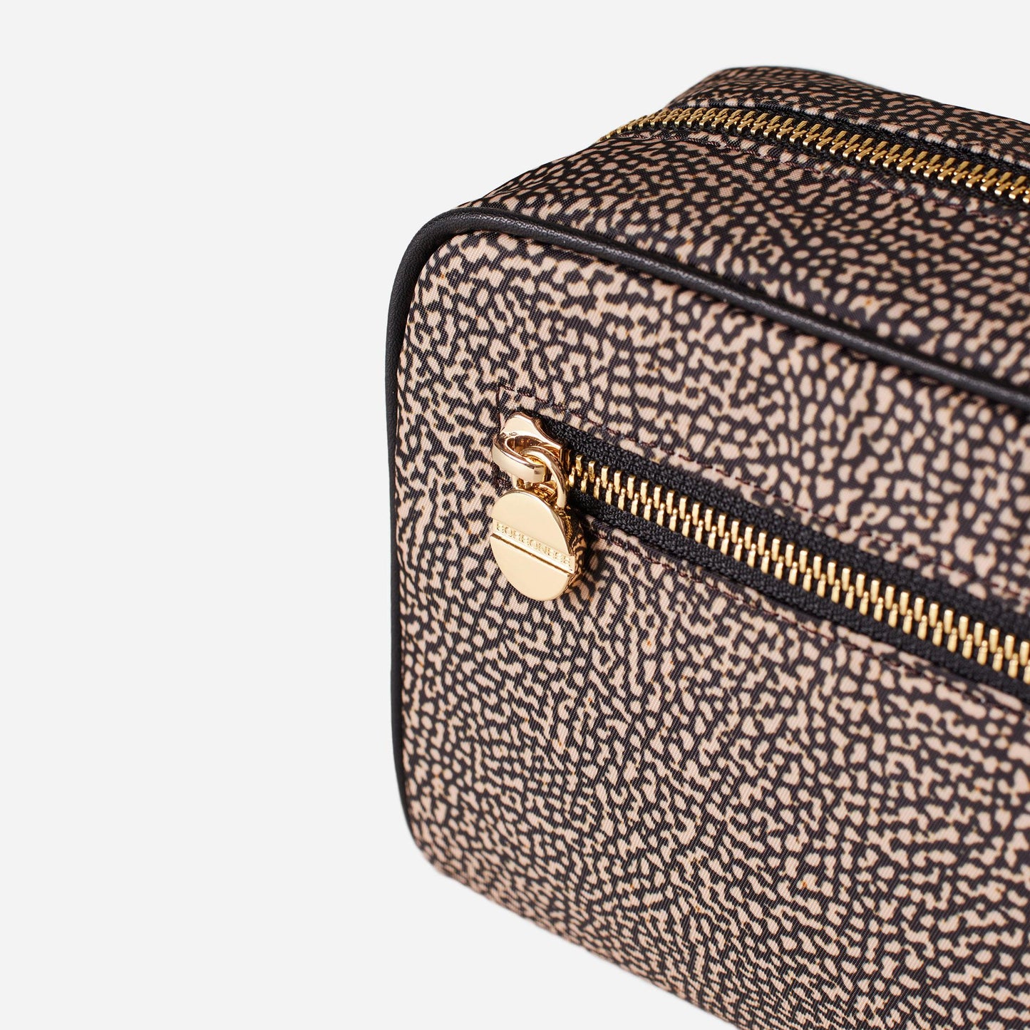 borbonese ECO LINE BORSA CAMERA CASE OP NATURALE/NERO