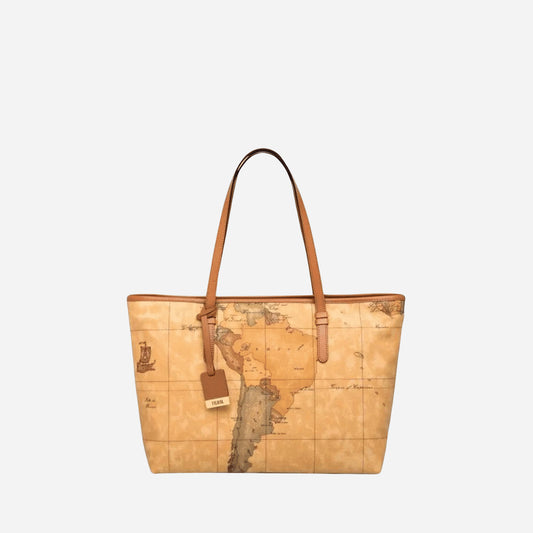 ALVIERO MARTINI Geo Classic Shopping grande Naturale 
