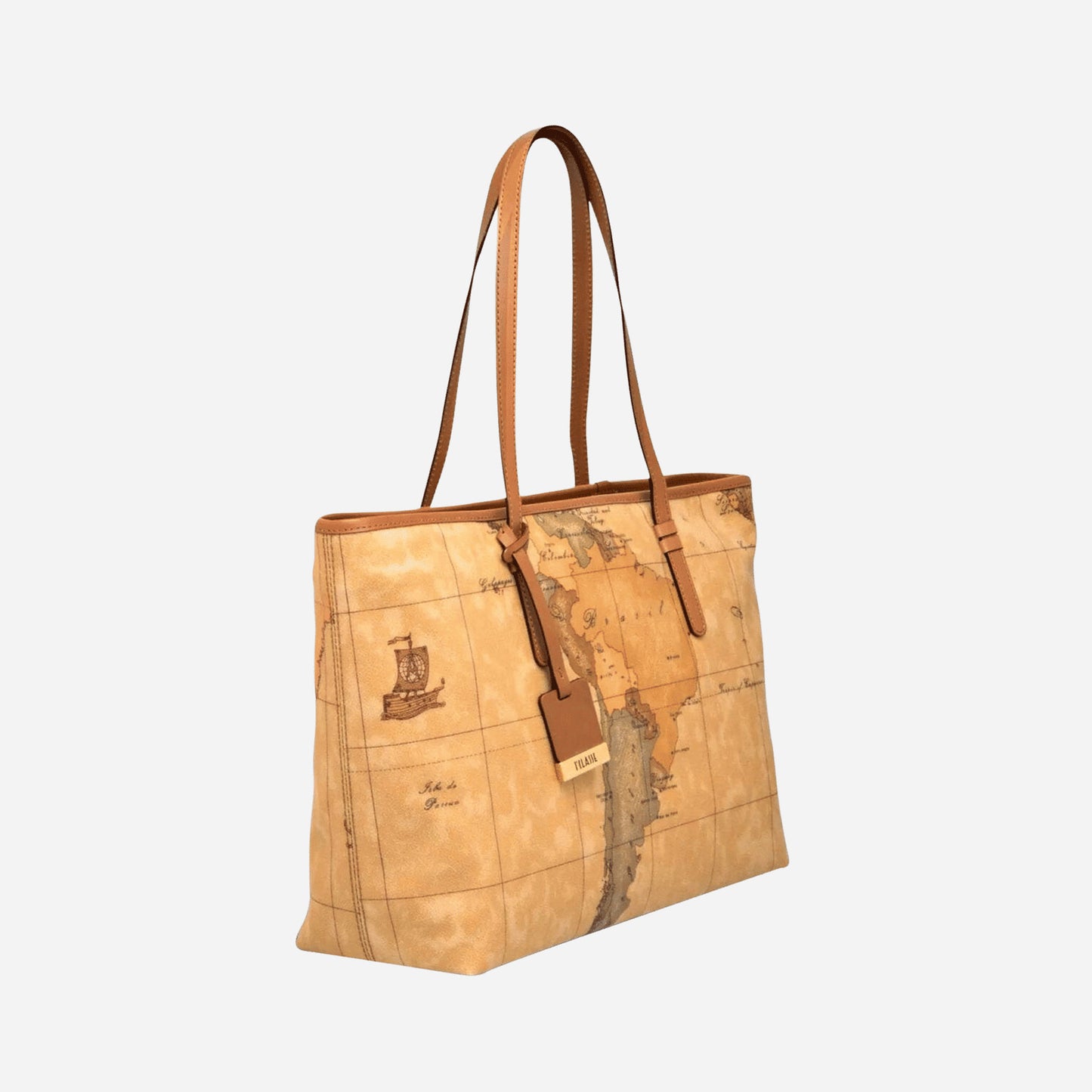 ALVIERO MARTINI Geo Classic Shopping grande Naturale 