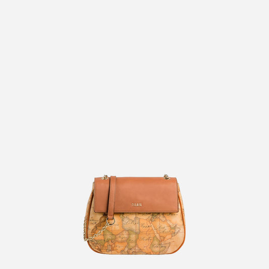ALVIERO MARTINI Geo Classic Borsa mini con battente in pelle Geo Classic 