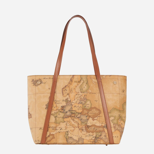 ALVIERO MARTINI Geo Classic Shopping bag con borchiette media Geo Classic 