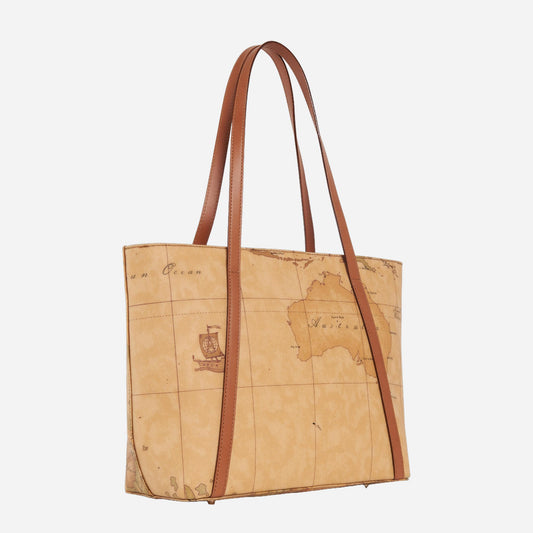 ALVIERO MARTINI Geo Classic Shopping bag con borchiette media Geo Classic 