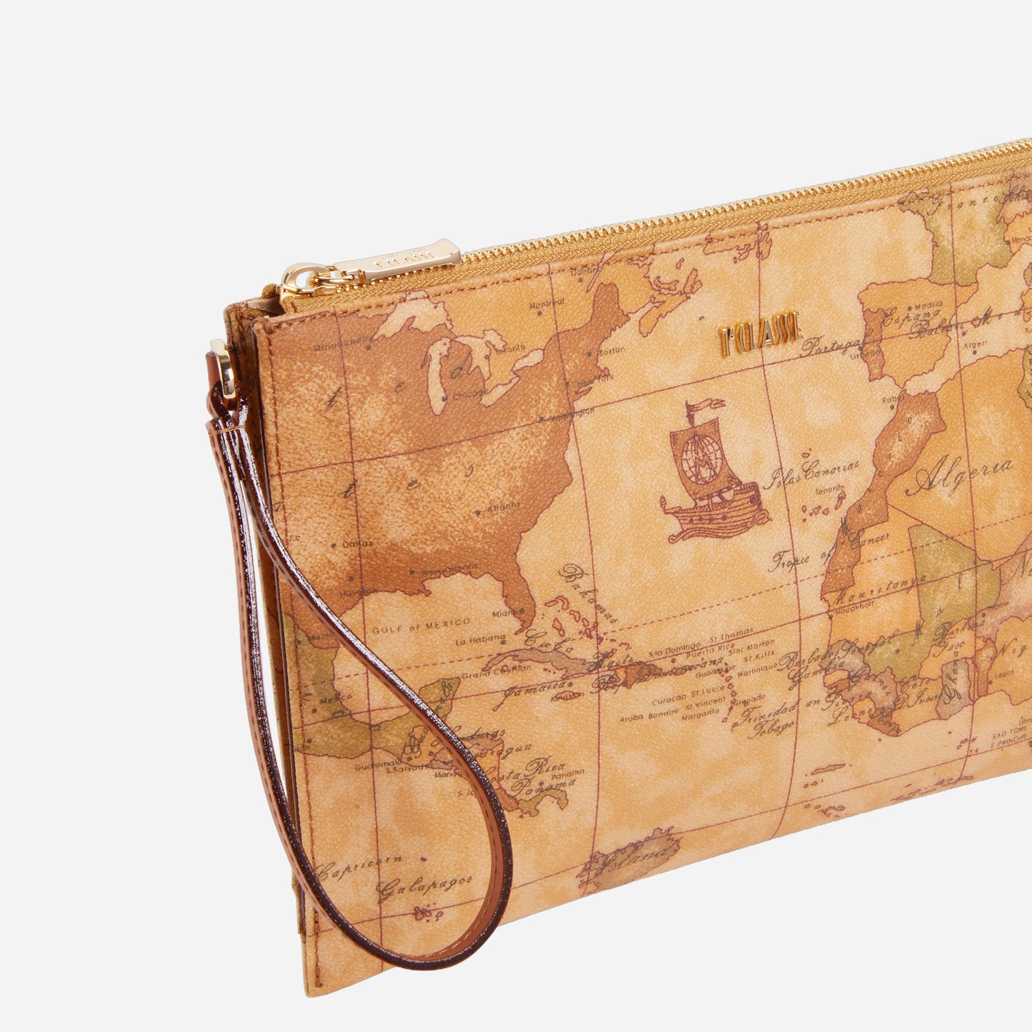 ALVIERO MARTINI Geo Classic clutch piatta con manichetto Geo Classic 
