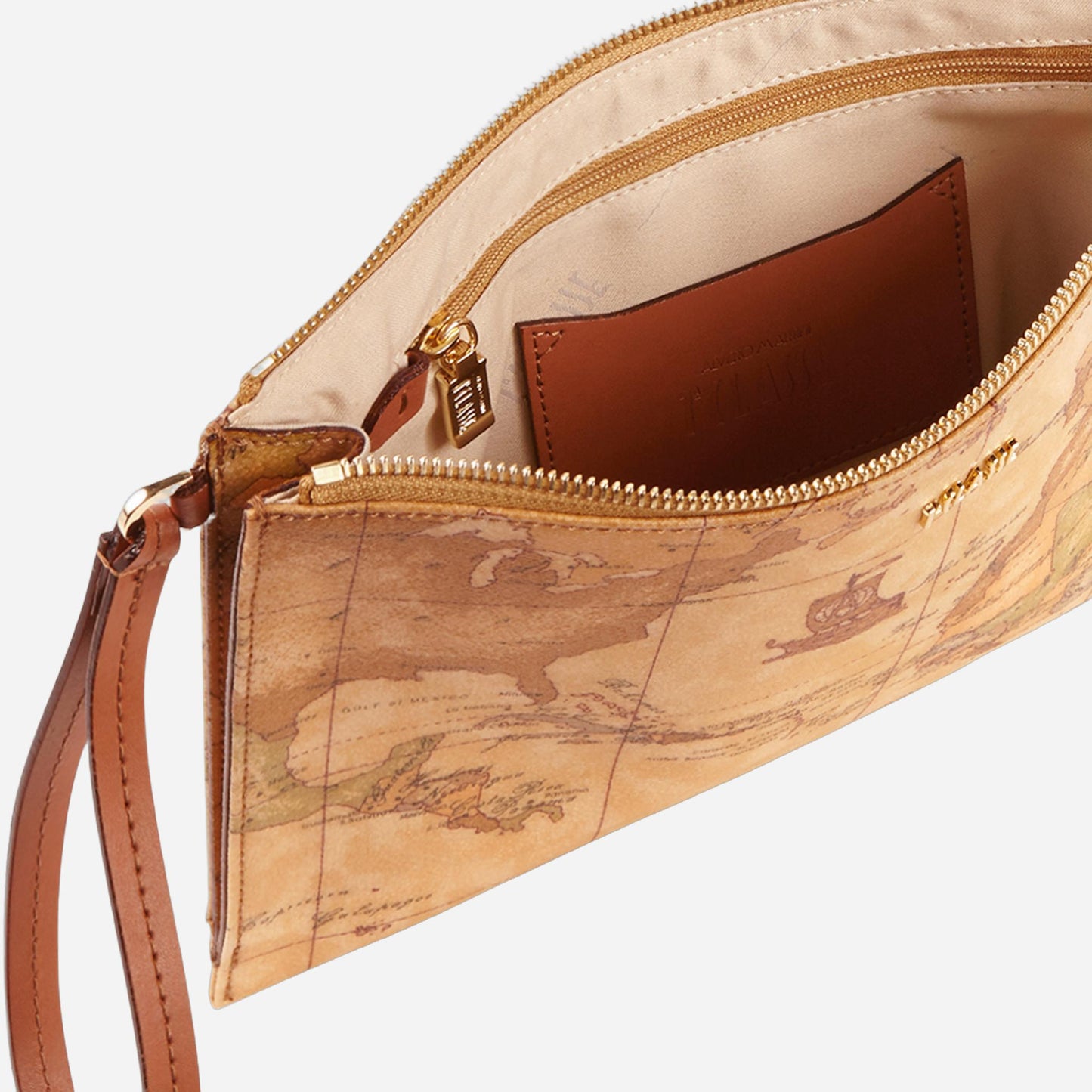 ALVIERO MARTINI Geo Classic clutch piatta con manichetto Geo Classic 