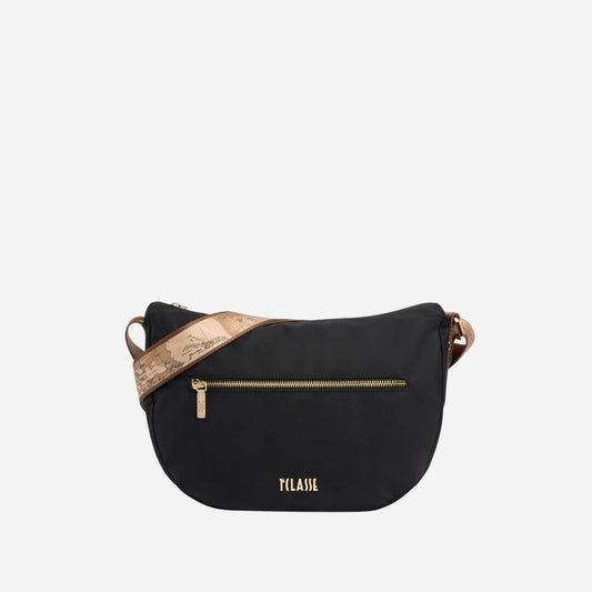 ALVIERO MARTINI Borsa a tracolla in nylon riciclato Whisper Nylon Nero 