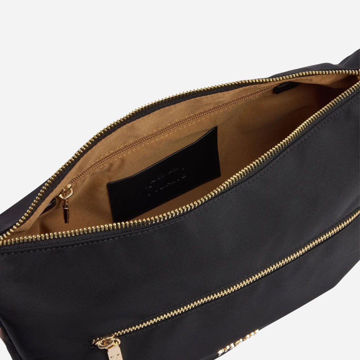 ALVIERO MARTINI Borsa a tracolla in nylon riciclato Whisper Nylon Nero 