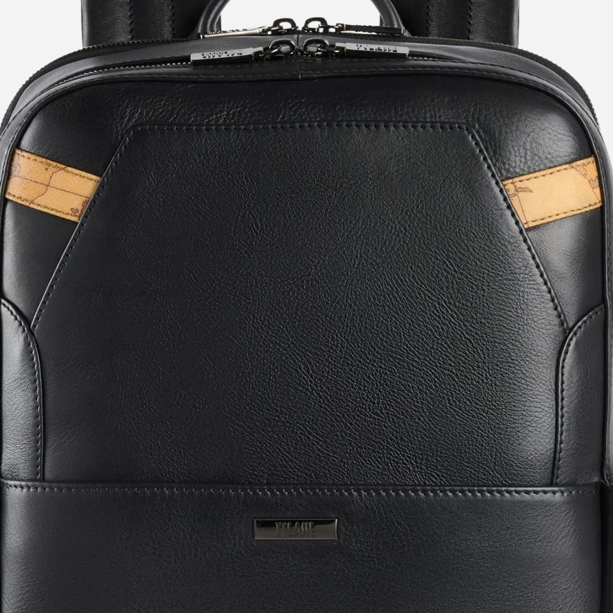ALVIERO MARTINI Zaino Ranger Leather porta PC 14" Nero 
