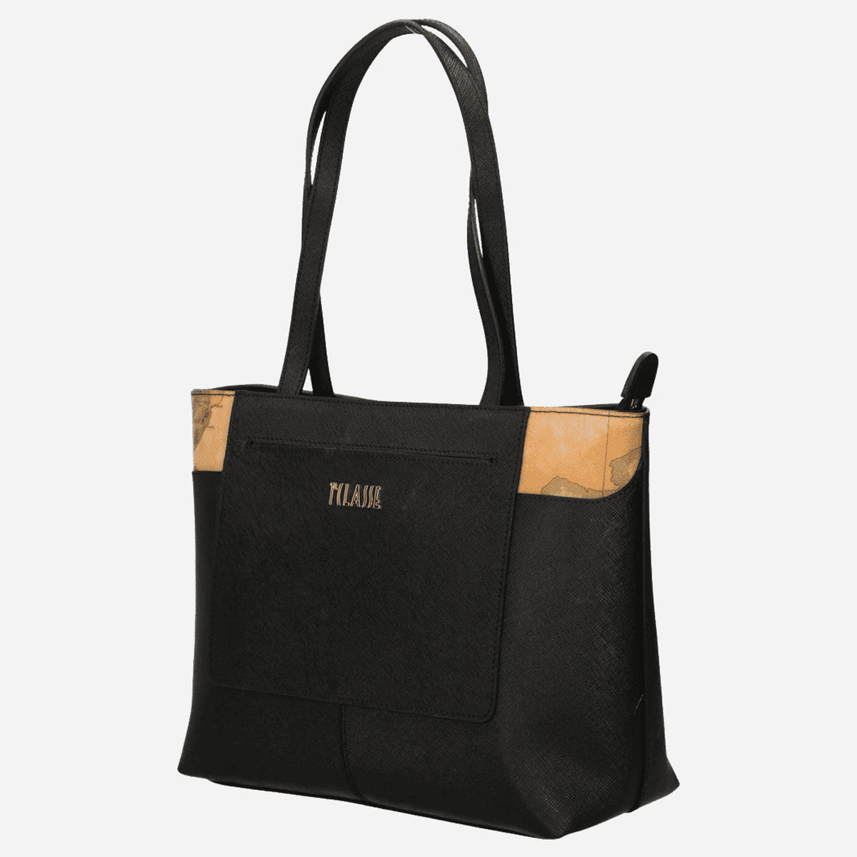 ALVIERO MARTINI Geo Black borsa shopping media Nero 