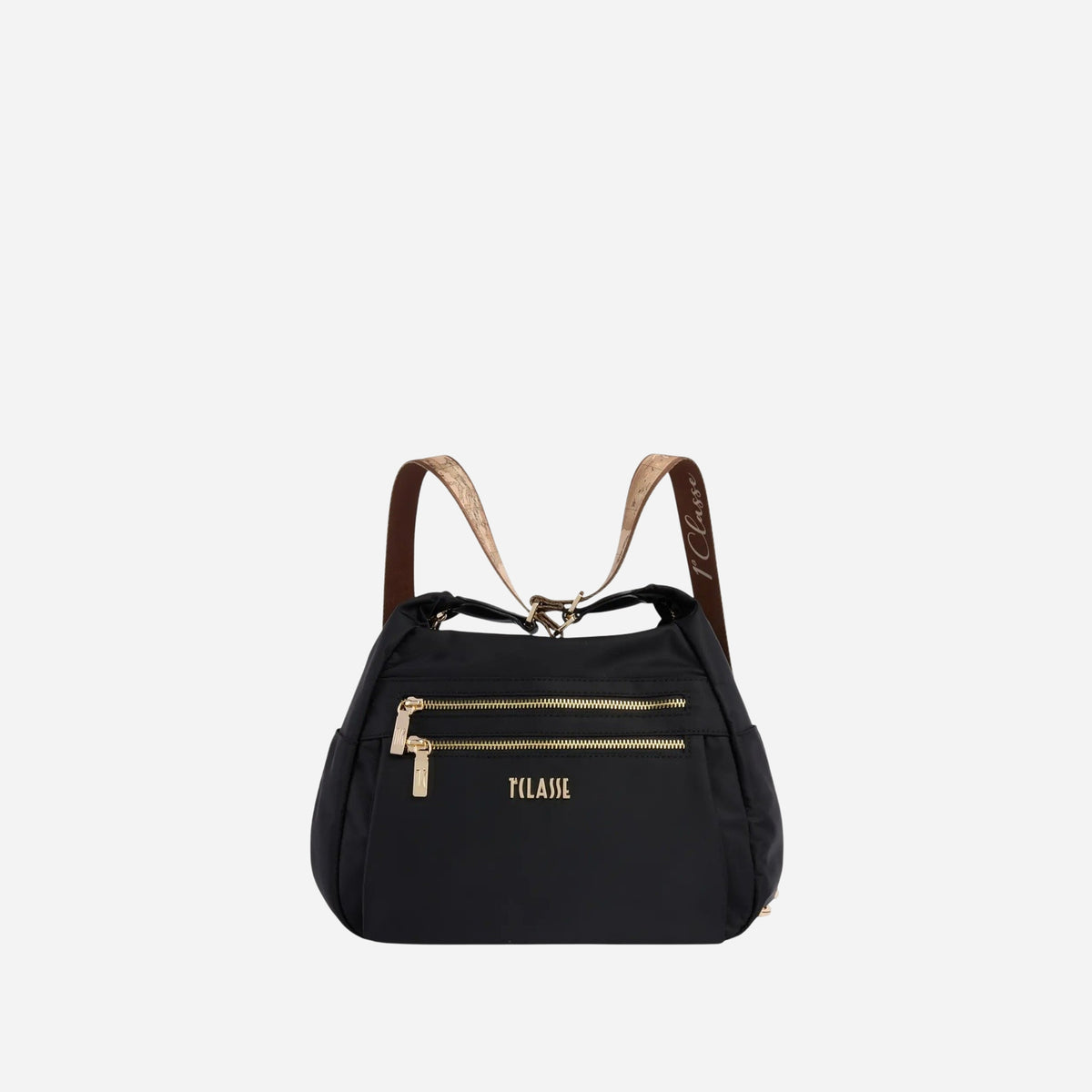 ALVIERO MARTINI Geo Soft Borsa a Spalla/Zaino Nero 