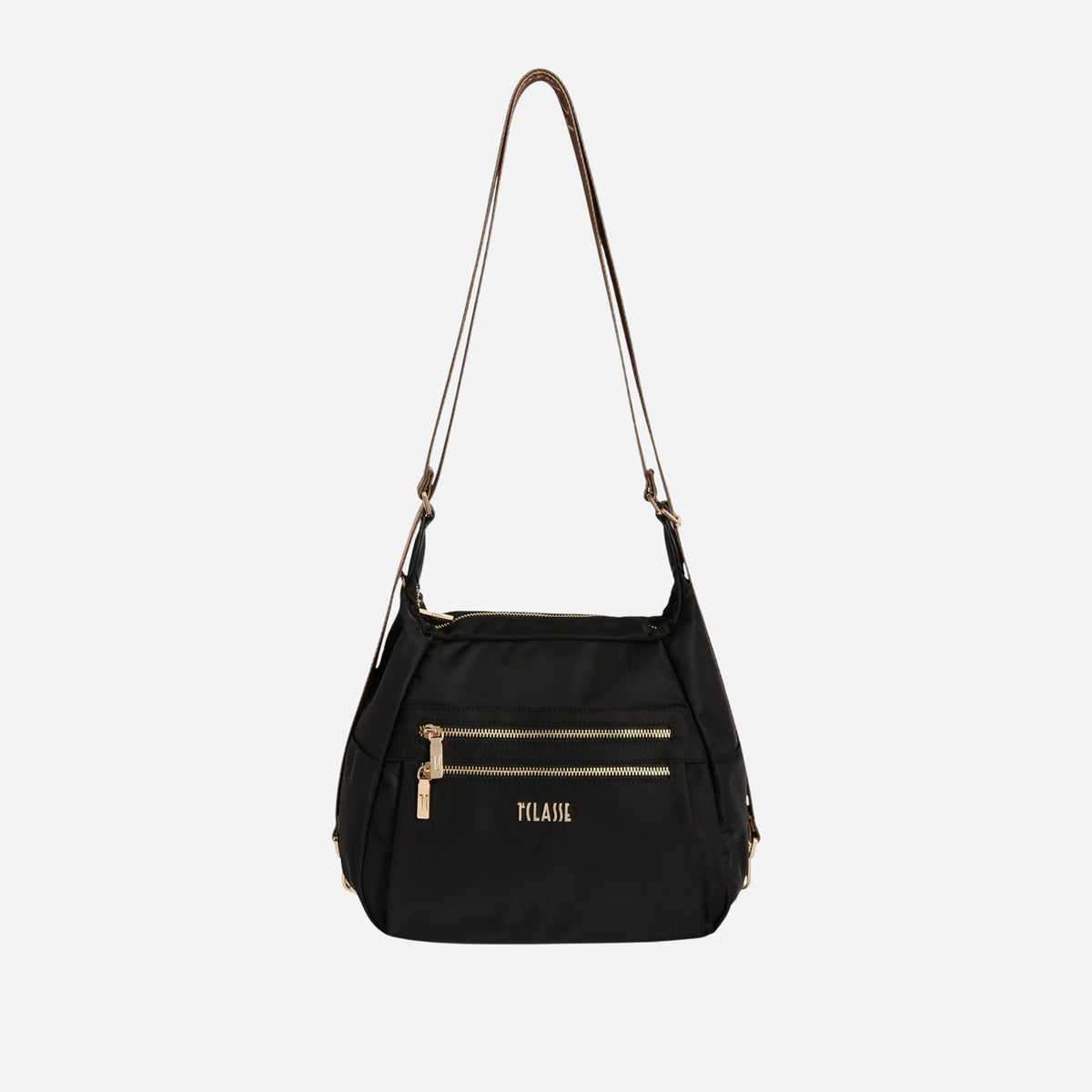 ALVIERO MARTINI Geo Soft Borsa a Spalla/Zaino Nero 