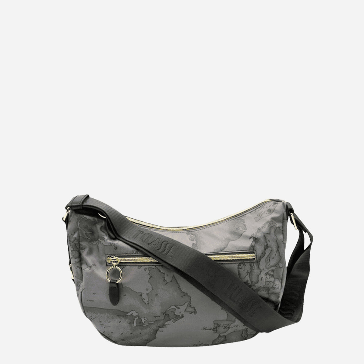 ALVIERO MARTINI Tracolla Geo Soft Grigio Scuro 