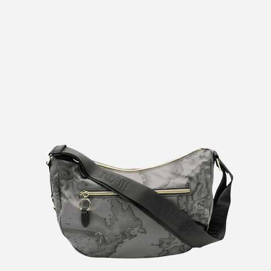 ALVIERO MARTINI Tracolla Geo Soft Grigio Scuro 