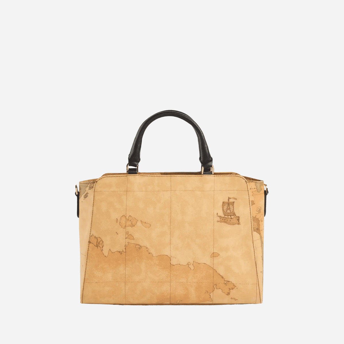 ALVIERO MARTINI Geo Saloon borsa a mano Nera Nero 