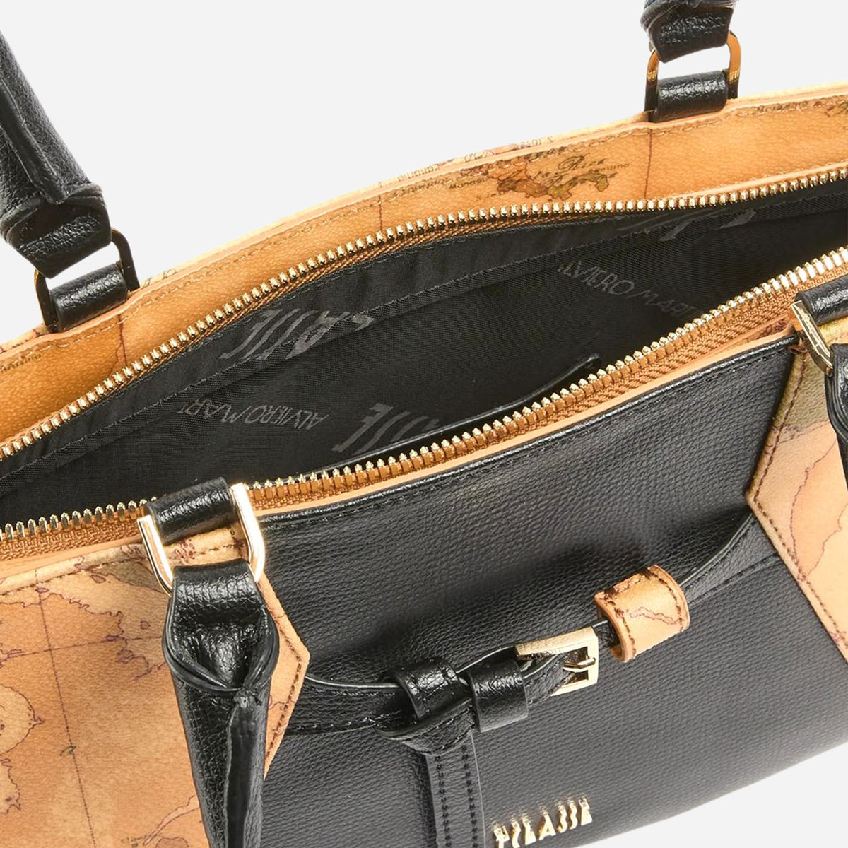 ALVIERO MARTINI Geo Saloon borsa sottospalla Nera Nero 