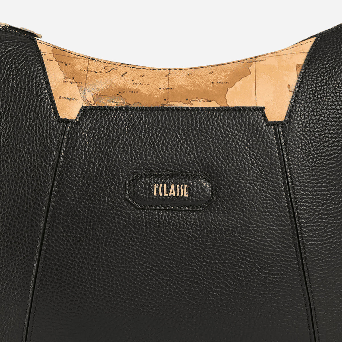 ALVIERO MARTINI Sierra Leather borsa sottospalla Nera Nero 