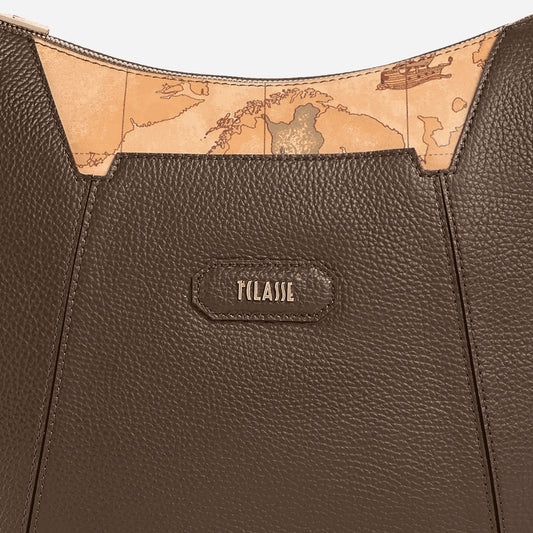 ALVIERO MARTINI Sierra Leather borsa sottospalla Sequoia Sequoia 