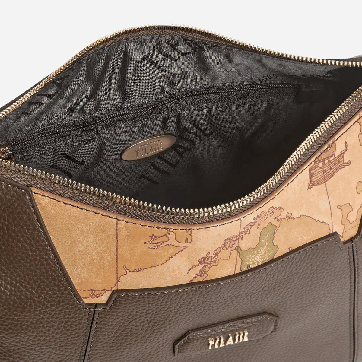 ALVIERO MARTINI Sierra Leather borsa sottospalla Sequoia Sequoia 