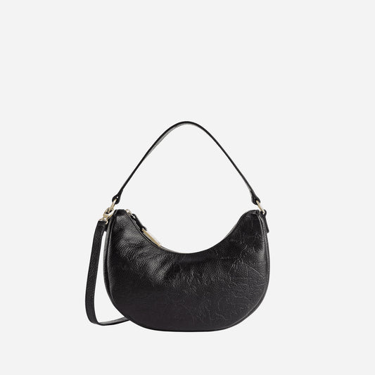 ALVIERO MARTINI Antique Geo Leather borsa sottospalla Nero Nero 
