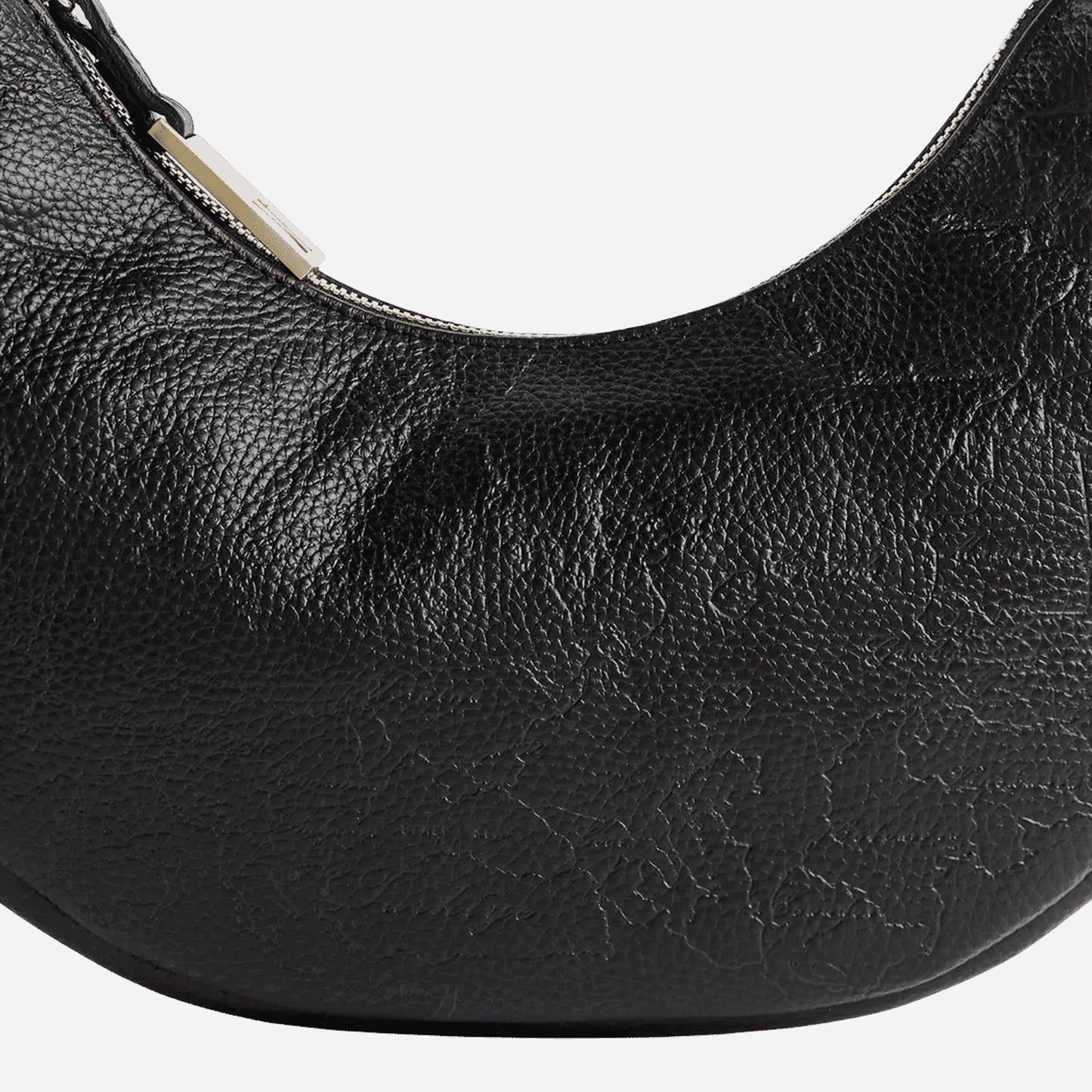 ALVIERO MARTINI Antique Geo Leather borsa sottospalla Nero Nero 