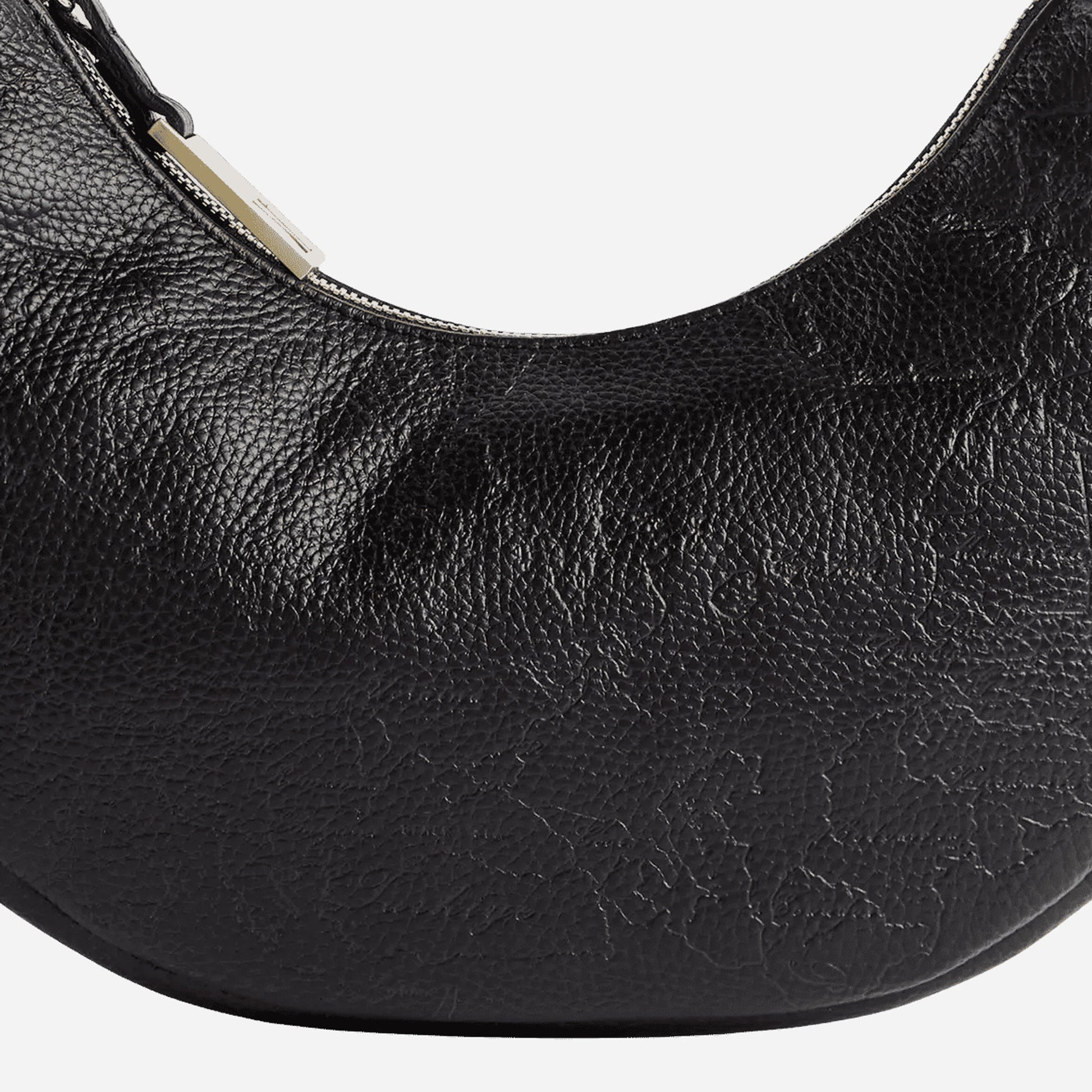 ALVIERO MARTINI Antique Geo Leather borsa sottospalla Nero Nero 