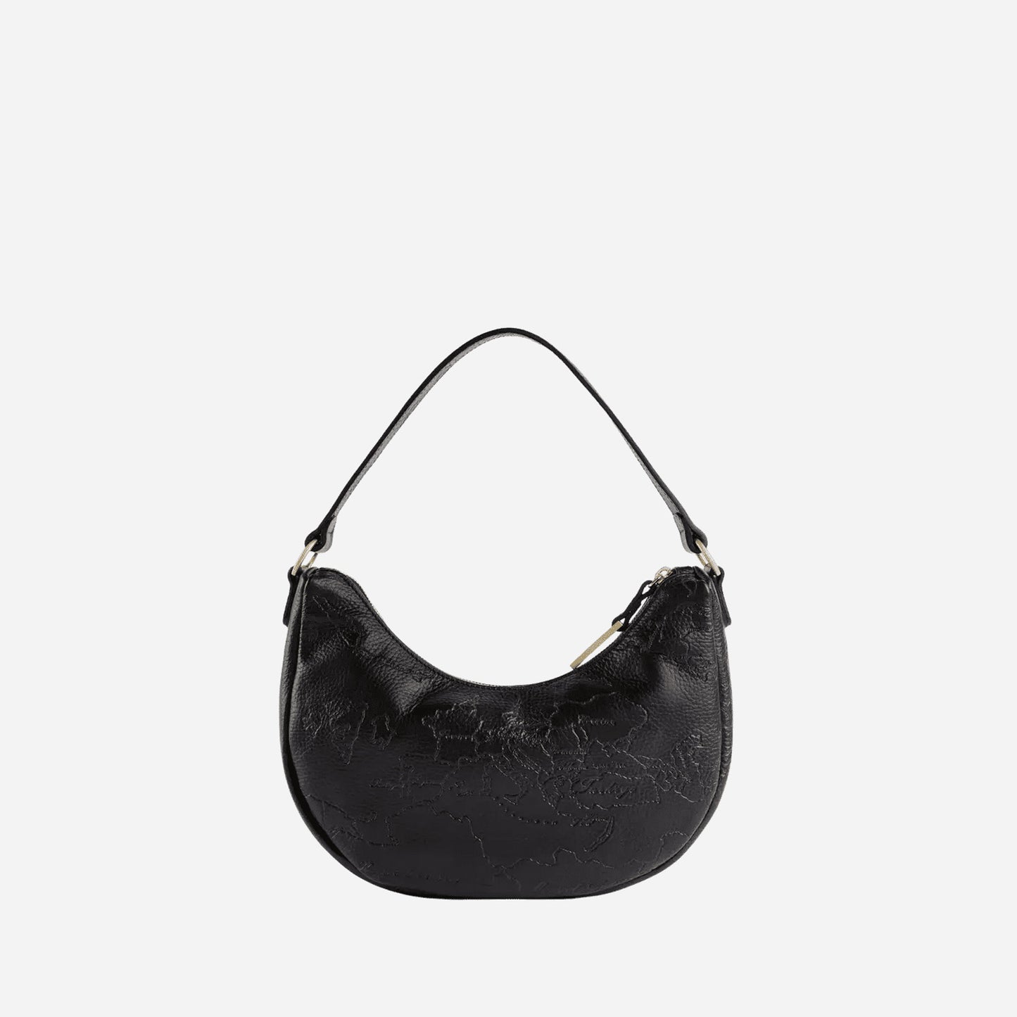 ALVIERO MARTINI Antique Geo Leather borsa sottospalla Nero Nero 