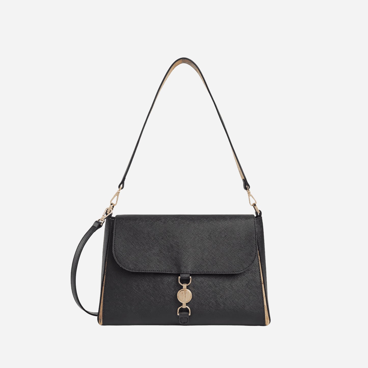 ALVIERO MARTINI Golden Coin Messenger borsa sottospallla Nera Nero 