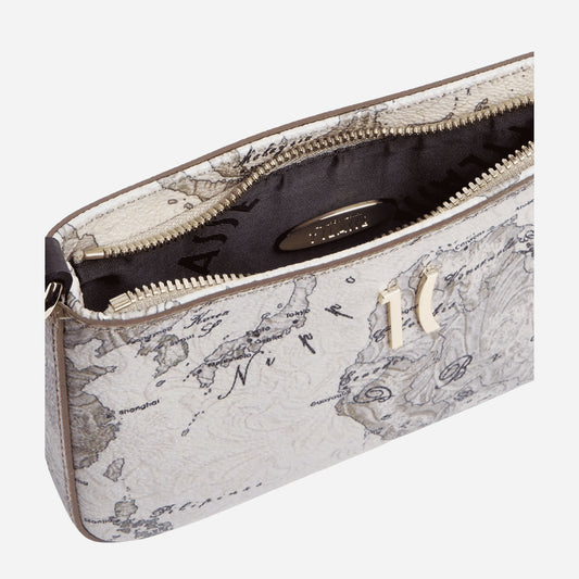 ALVIERO MARTINI Country Geo pochette con catena Tortora Tortora 