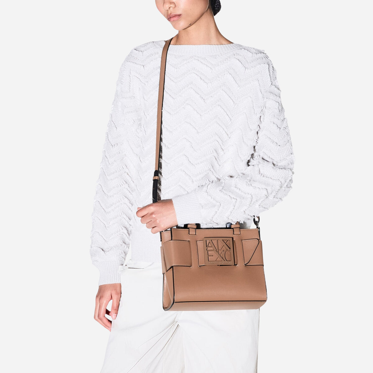 ARMANI EXCHANGE SUSIE Mini bag a mano con tracolla MARIONETTE 
