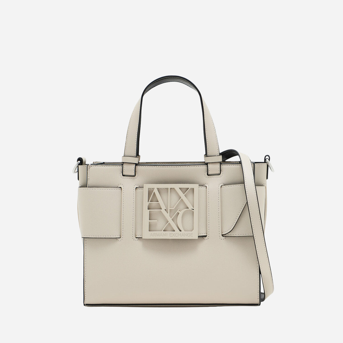 ARMANI EXCHANGE SUSIE Mini bag a mano con tracolla SCRIPT 