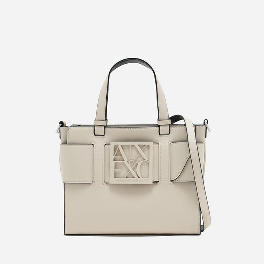 ARMANI EXCHANGE SUSIE Mini bag a mano con tracolla SCRIPT 